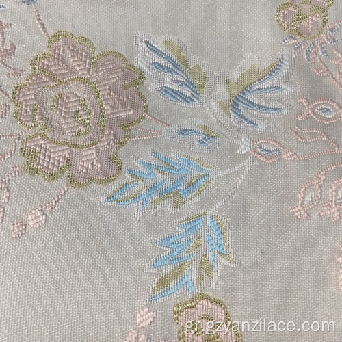 Floral στρώμα υφασμένα συνήθειας Jacquard ύφασμα